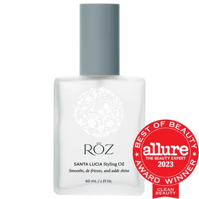 Roz Santa Lucia Heat Protectant Styling Hair Oil 2 oz / 60 ml