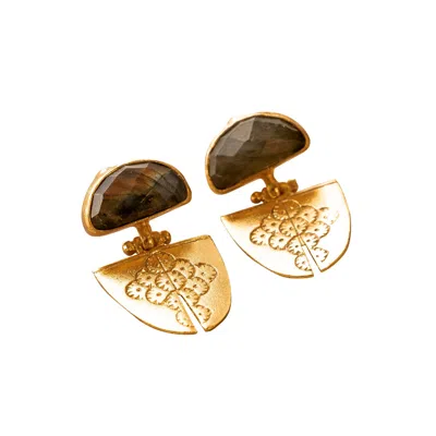 Roz Women's Gold Laiah Earrings