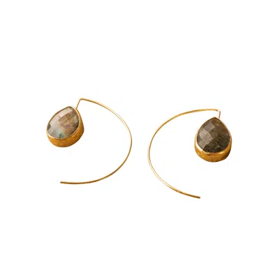 Roz Women's Gold Myza Earrings