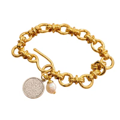 Roz Women's Gold Serra Cuff