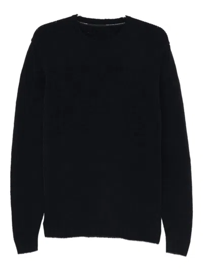 Rrd - Roberto Ricci Design Cinematt Round Knit In Black