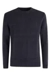 Rrd - Roberto Ricci Design Cinematt Round Knit In Blue
