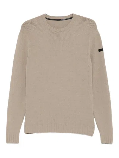 Rrd - Roberto Ricci Design Cinematt Round Knit In Brown
