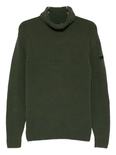 Rrd - Roberto Ricci Design Cinematt Turtleneck Knit In Green