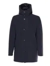 Rrd - Roberto Ricci Design Down Under Floating Parka Jkt In Black