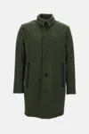 Rrd - Roberto Ricci Design Loden Floating Coat Jkt In Green