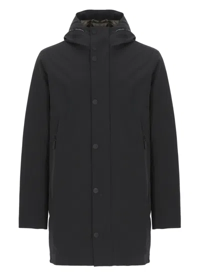 Rrd - Roberto Ricci Design Montecristo Floating Eskimo Jacket In Black