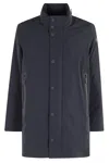 Rrd - Roberto Ricci Design Montecristo Floating Raincoat Jkt In Blue