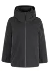 Rrd - Roberto Ricci Design Montecristo Parka Over Short Wom Jkt In Black