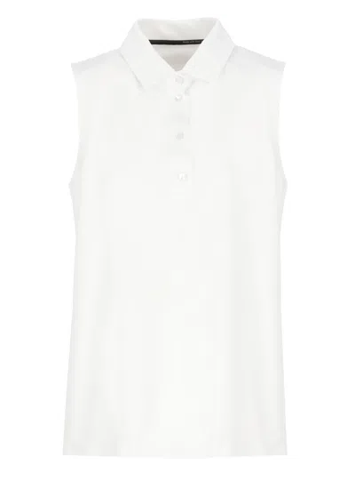 Rrd - Roberto Ricci Design Oxford Sleeveless Wom Polo Shirt
