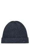 Rrd - Roberto Ricci Design Ribbed Hat Velvet Rave In Blue