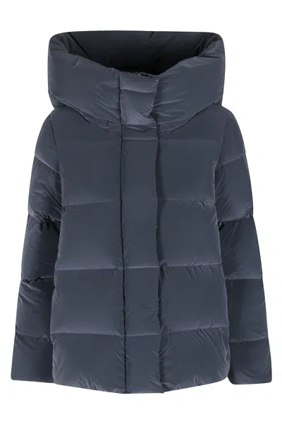 Rrd - Roberto Ricci Design Super Duck Tubic 14 Hood Wom Jkt In Blue