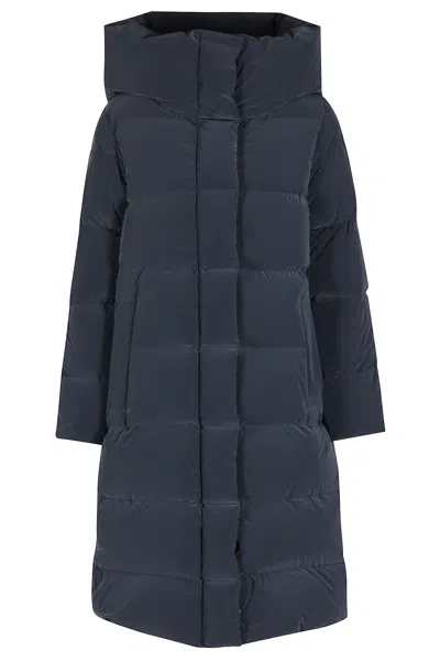 Rrd - Roberto Ricci Design Super Duck Tubic 14 Parkja Deta Sleeve Wom Jkt In Blue