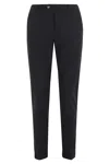 Rrd - Roberto Ricci Design Terzilio Turn-up Hem Chino Pants In Black