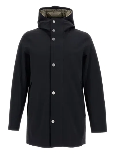 Rrd - Roberto Ricci Design Surflex Winter Down Under Floating Parka Jkt In Animal Print