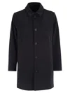 Rrd - Roberto Ricci Design Surflex Winter Thermo Coat - Technical Fabric Coat In Black
