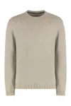 Rrd - Roberto Ricci Design Sweater Round Neck Cinematt In Neutral