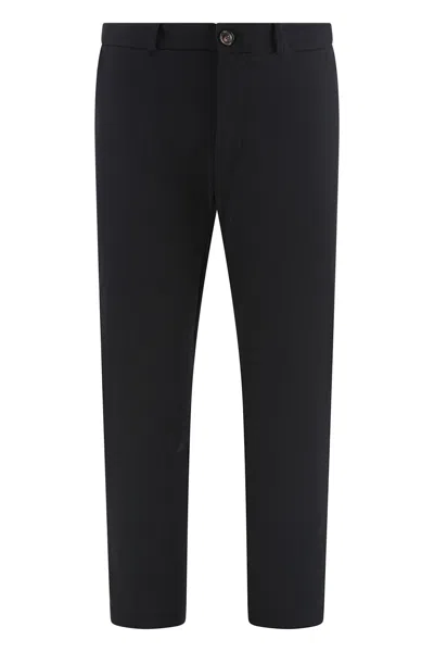 Rrd - Roberto Ricci Design Technical Fabric Pants In Black