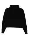 Rrd - Roberto Ricci Design Velvet Fish Volcano Wom Knit In Black
