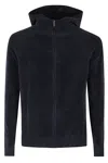 Rrd - Roberto Ricci Design Velvet Turtleneck Knit In Black
