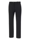 Rrd Albert Logo-patch Trousers In Black