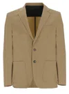 Rrd Beige Terzilight Flap Pockets Blazer In Brown