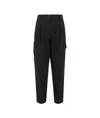 Rrd Belt Loops Slacks In Black