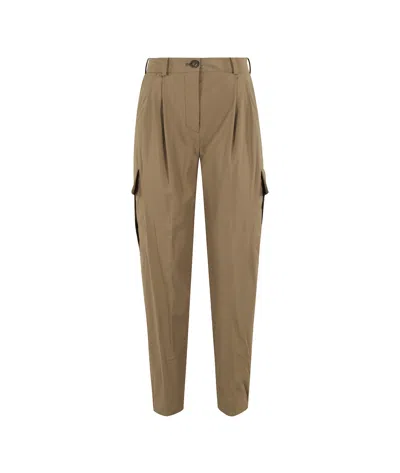 Rrd Belt Loops Slacks In Brown
