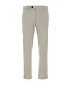 Rrd Chino Brown Pants In Grey