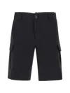 Rrd Belt-loop Cargo Shorts In Black