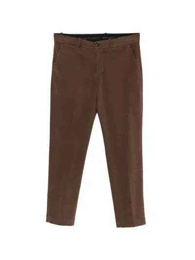 Rrd Belt-loop Trousers In Brown
