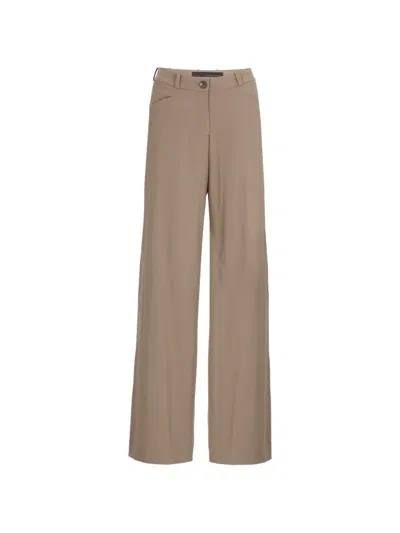 Rrd Belt-loops Trousers In Brown