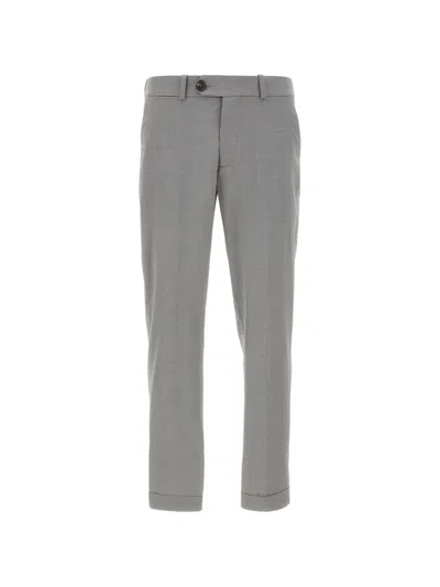 Rrd Belt-loops Trousers In Gray