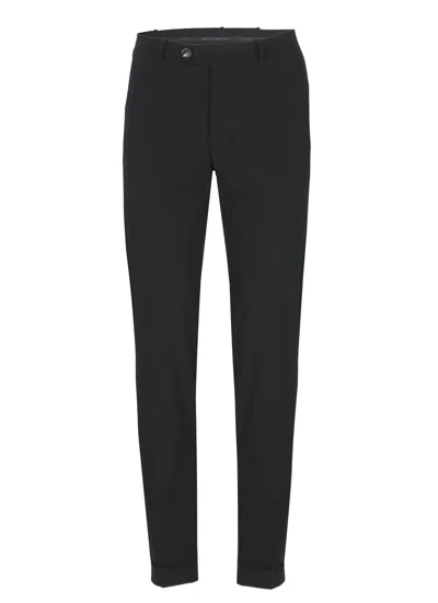 Rrd Black Surflex Chino Straight-leg Pants