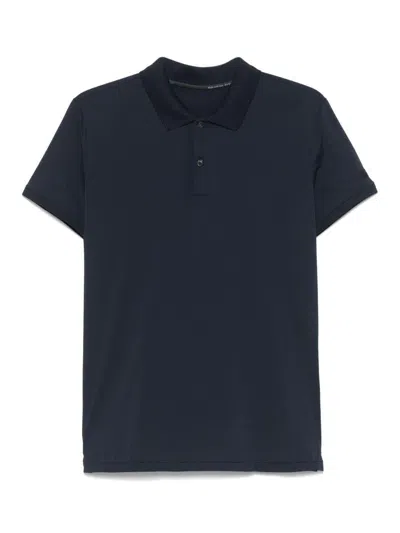 Rrd Blue Short Sleeve Classic Collar Polo Shirt