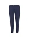 Rrd Button Cuffed Trousers In Blue