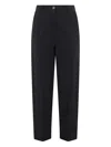 Rrd Button-fastening Pants In Black