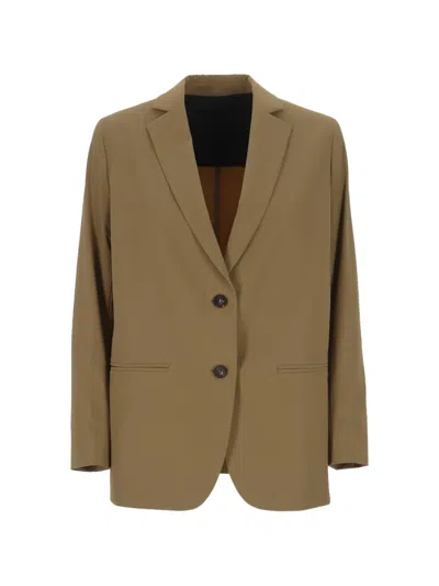 Rrd Button Jacket In Brown