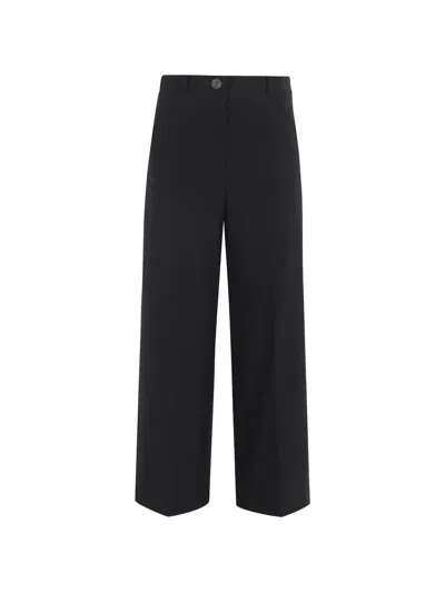 Rrd Button Trousers In Black