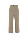 Rrd Button Trousers In Brown