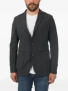 Rrd Buttoned Blazer In Black