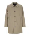 Rrd Buttoned Coat In Brown