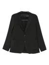 Rrd Buttoned Patch-pockets Jacket In Black