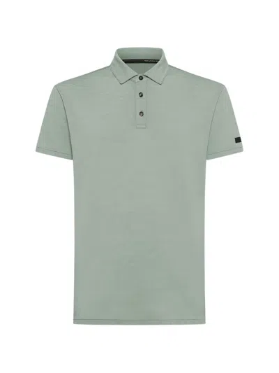 Rrd Buttoned Polo Shirt In Green