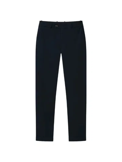 Rrd Button-fastening Straight-leg Trousers In Blue