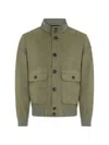 Rrd Button-up Bomber Jacket In Green