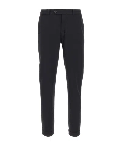 Rrd Casual Trousers With Belt Loops In Black