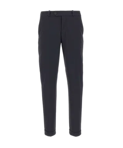 Rrd Casual Trousers With Belt Loops In Black
