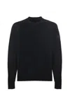 Rrd Chenille Sweater In Black