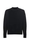 Rrd Chenille Sweater In Black
